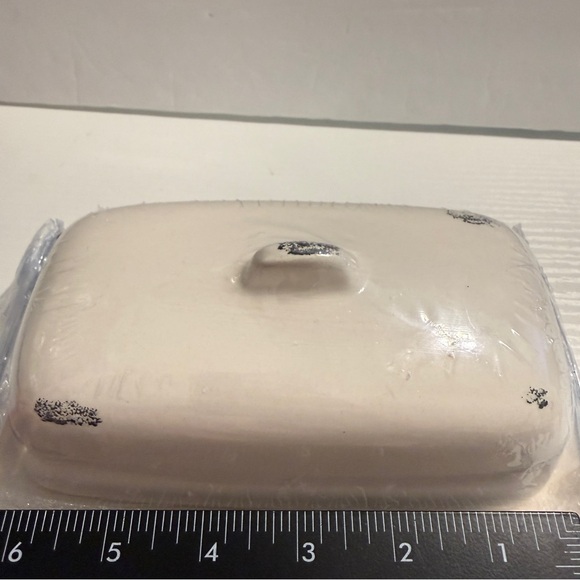 🆕 Mason Craft & More Ceramic Butter Dish with Lid – Classic Farmhouse Kitchen - Picture 8 of 15